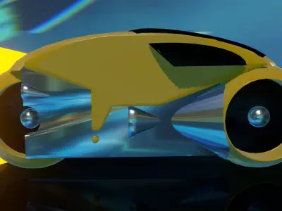 TRON Light Cycle 3D model