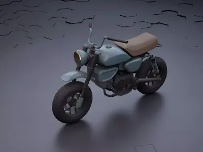 Motorbike 3D model
