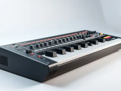 Pro Audio Workstation Synthesizer model pack Low-poly 3D model