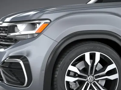 Volkswagen Atlas Cross Sport R-Line 2021 3D model