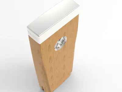 Luxury Car key 3D model