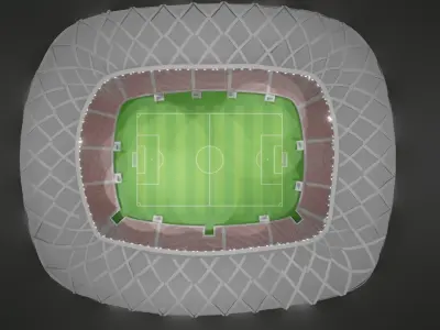 Stadium Soccer 3D model