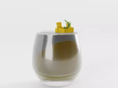 Mango Parfait 3D model