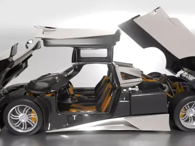 Pagani Huayra 3D model