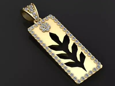 Feature pendant  3D print model