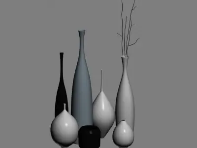 vase 26 3D model purchase