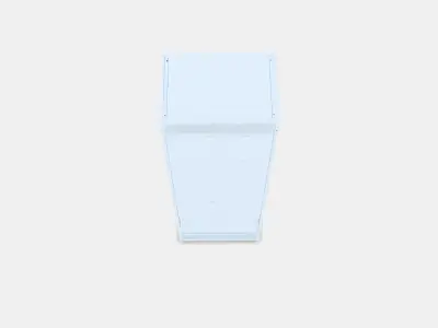 PLATSA Open shelving unit 2 3D model