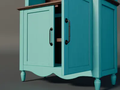 Dining Hutch 3D model