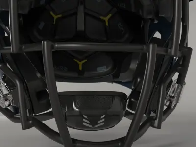 Vicis ZERO 2 Trench Football Helmet  3D model