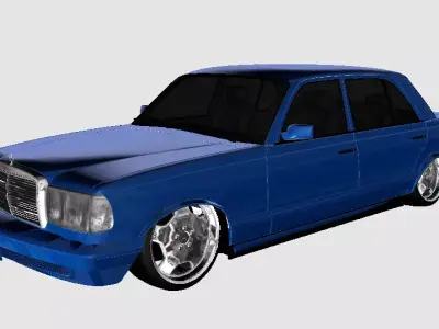 MERCEDES BENZ W123  3D model