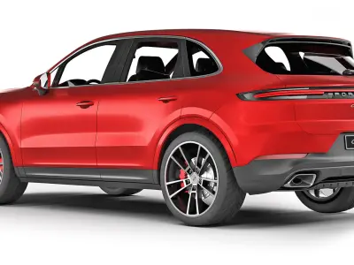 Porsche Cayenne 2024 3D model