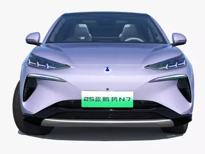 2025 Denza N7 AWD With interior 3D model