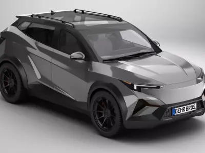 Generic Modern Compact Class SUV 3D model