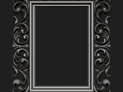 FRAME-MIRROR 001 3D print model