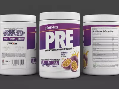 Protein Powder 3D model 8