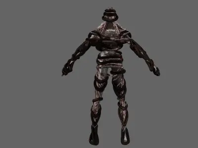 ISKI Trooper Beta Free low-poly 3D model