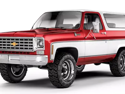 Chevrolet K5 Blazer 1976 3D model