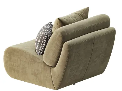 Sashka Swivel Chair 3D model