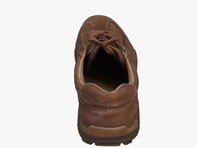 Shoe brown Low-poly 3D model