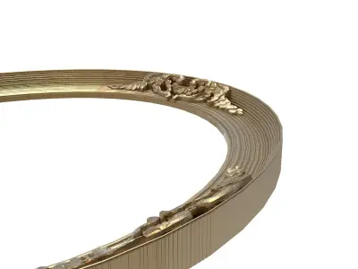 Carved Picture Frame 3D model