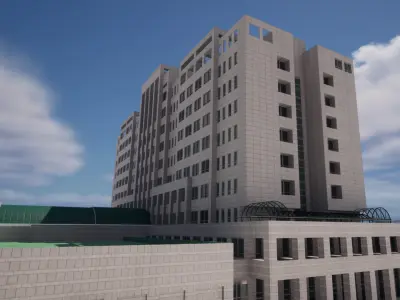 Office of the President Republic of Korea Low-poly 3D model