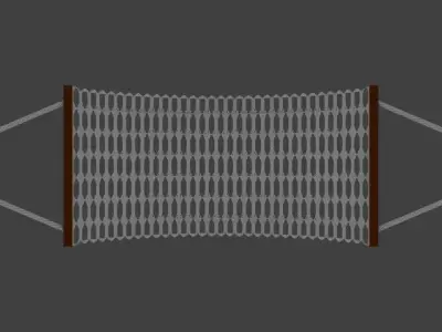 hammock rope 3D model