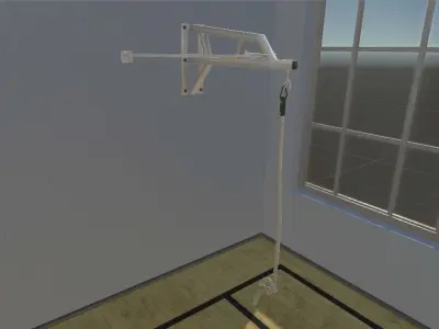 Bracket  rope 3D model