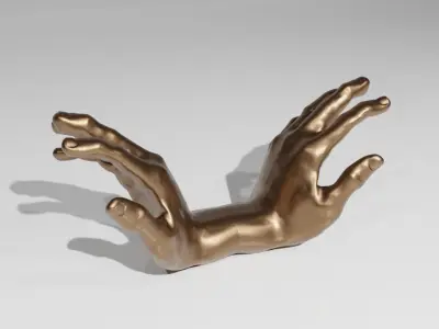 Hand Holder 3D model