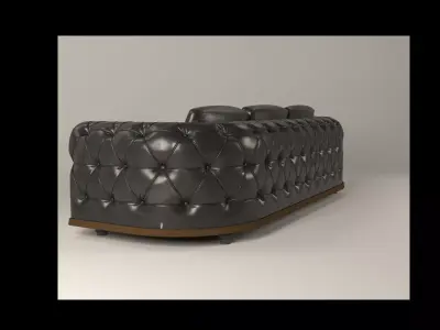 Chesterfield Sofa Luxury 3D model