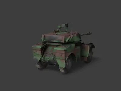 Panhard-AML-90 3D model