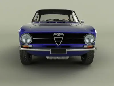 Alfa Romeo Giulia Sprint 1600 GT Junior 3D model
