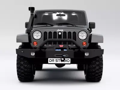 Jeep Wrangler Rubicon 2010 3D model