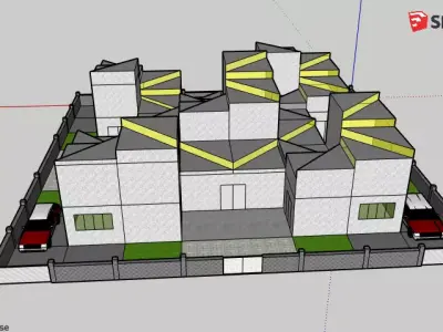 The Trio Steps 3D model