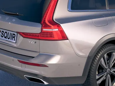 Volvo V60 Cross Country 2019 3D model