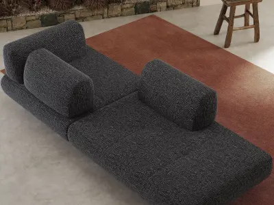 Parisian interior scene 3D model