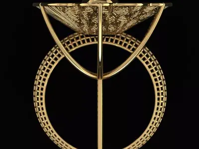 Turkish Ring 3D print model