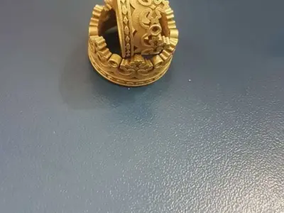  CROWN RING 3D model