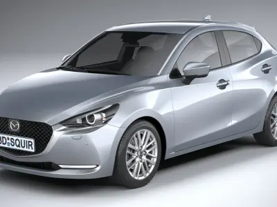 Mazda 2 2020 3D model