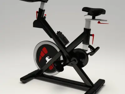 Stationary bicycle 3D model