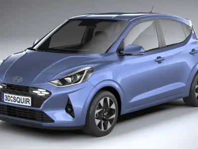 Hyundai i10 2024 3D model