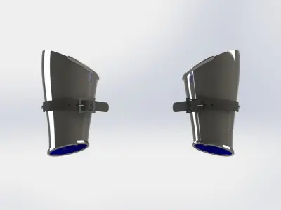 WG 7004 - Bracers 3D print model