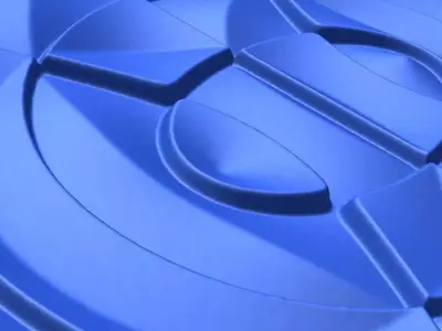 Relief for plywood milling 3D print model