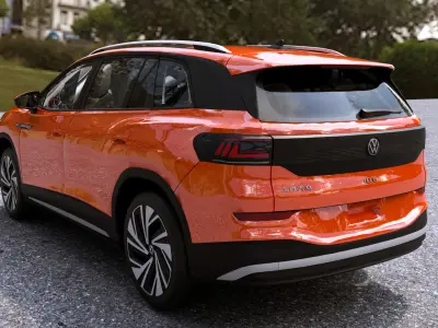  Volkswagen ID6 3D model