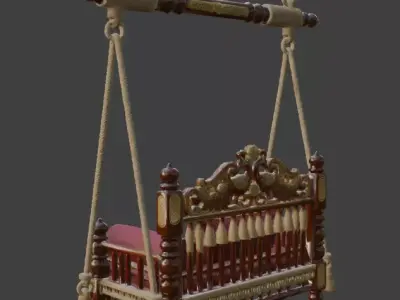 Royal Palace Style Swing 3D model