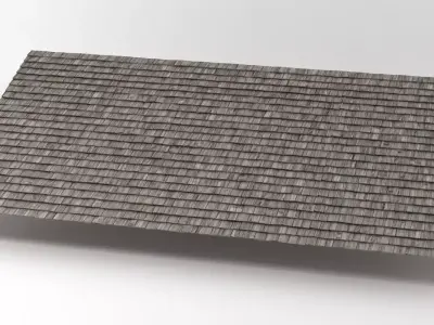 Rooftiles shingle roof 3D model