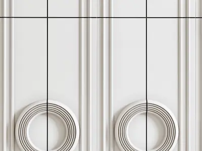 Panel by Pinterest 3D model shop