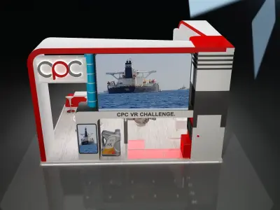 Booth Exhibition Stand a229c  3D model