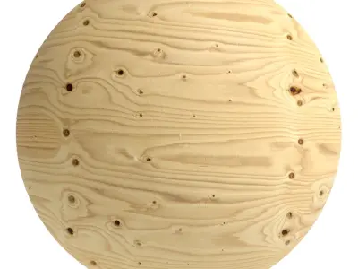 Ply Wood Materials PBR 4K 3D model