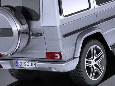 Mercedes G63 AMG 2015 VRAY 3D model