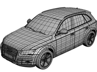 Silver city suv  3D model